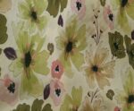 100% Cotton Fabric (Floral Green)