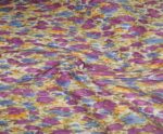 floral purple cotton