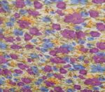 floral purple cotton